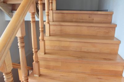 Curved Staircase Installation in Alpharetta, GA