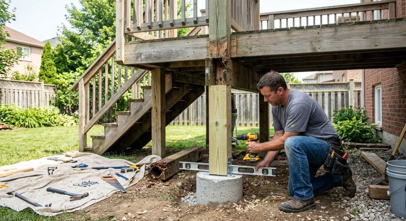 Deck Stairs Repair in Redmond, WA