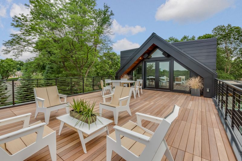 Redwood Deck Installation in Worcester, MA