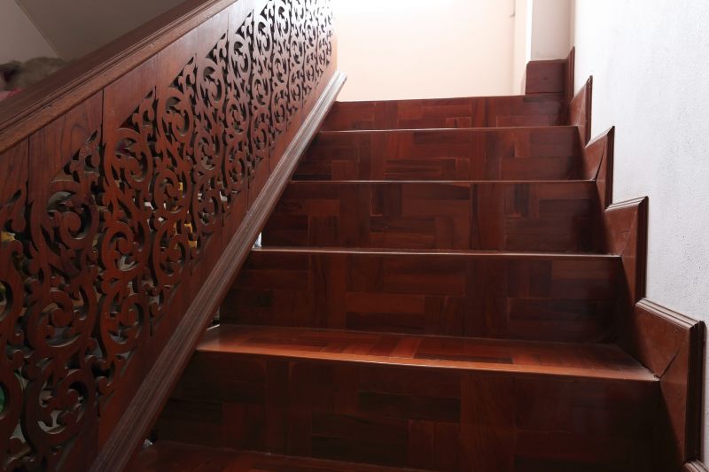 Wooden Banister Installation in Alpharetta, GA